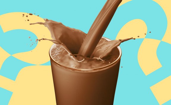 孩子踢完球喝什么?试试巧克力牛奶!