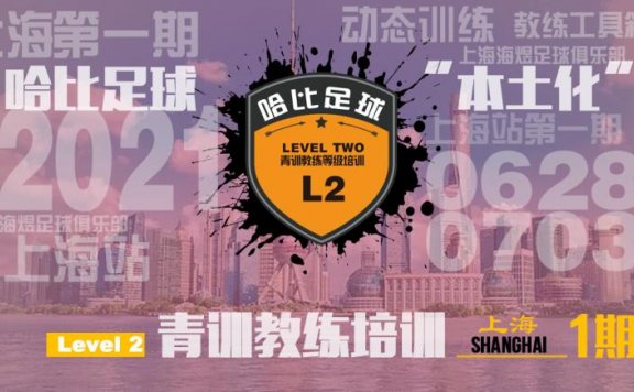 「6月28日~7月3日」上海站 Level 2｜哈比足球青训教练等级培训 · 第42期